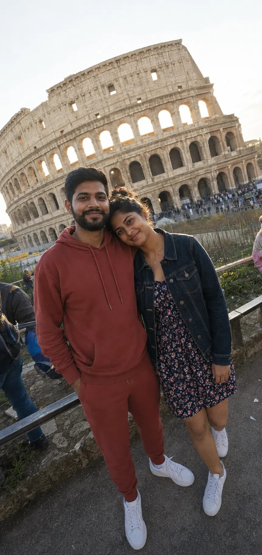Mr & Mrs Kartik in Rome